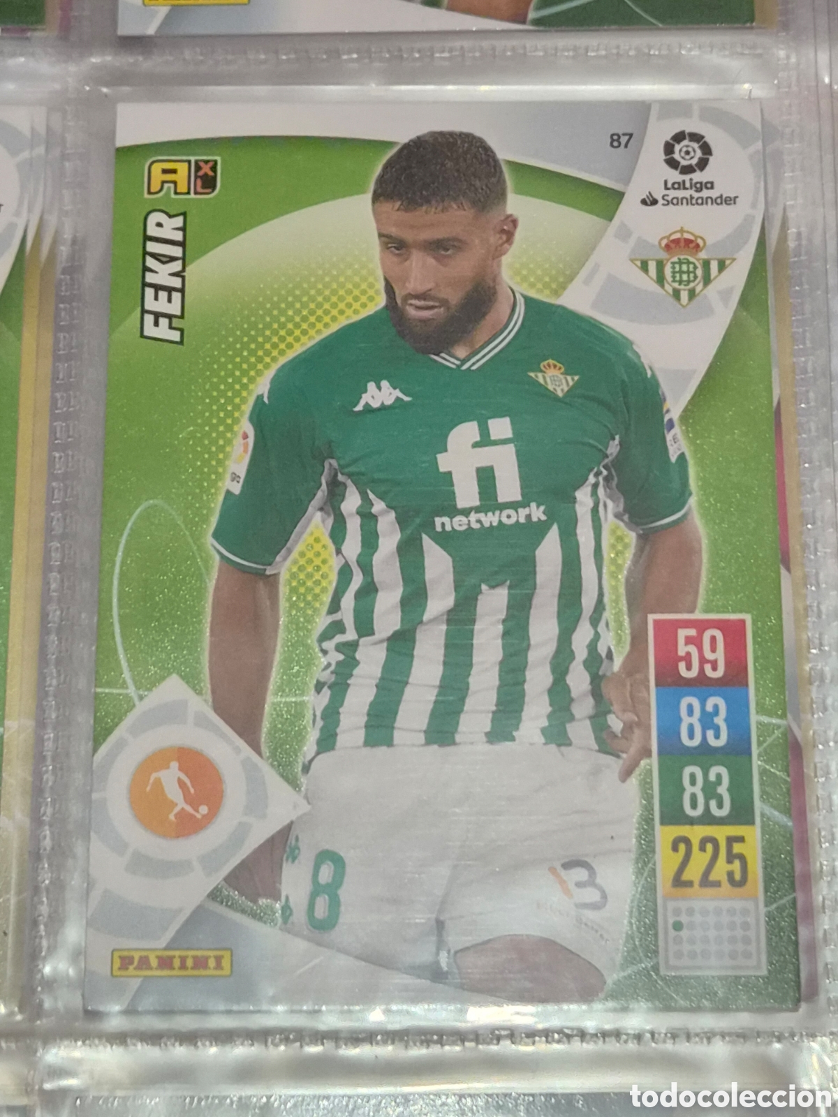 Trading cards: 87 - FEKIR, BETIS ADRENALYN 2021-2022