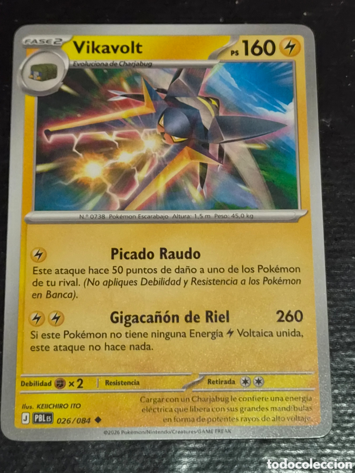 Trading cards: 26 - VIKAVOLT, POKEMON OSCURIDAD ABSOLUTA