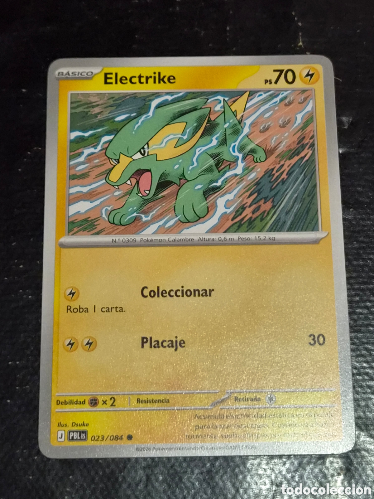 Trading cards: 23 - ELECTRIKE , POKEMON OSCURIDAD ABSOLUTA