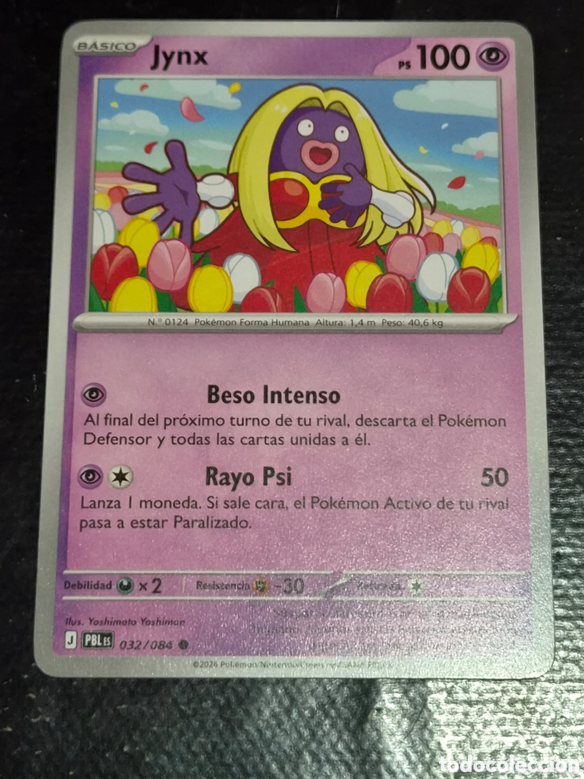 Trading cards: 32 - JYNX , POKEMON OSCURIDAD ABSOLUTA