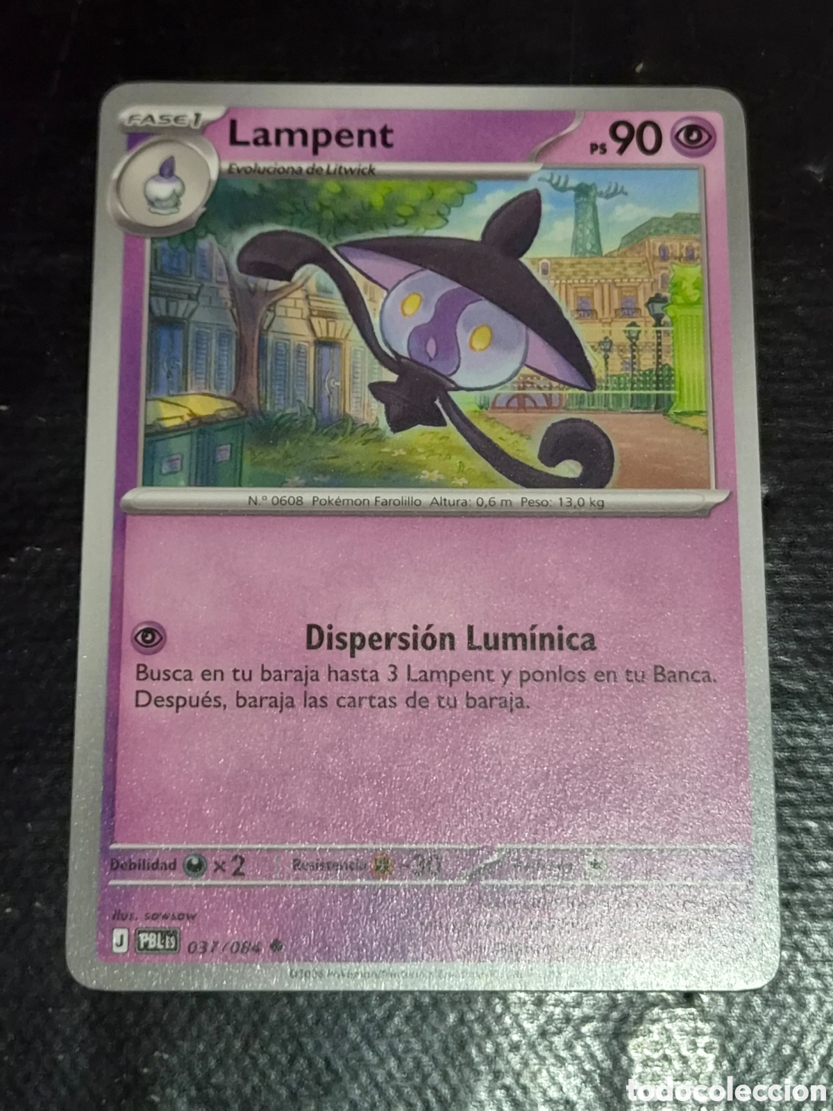 Trading cards: 37 - LAMPENT , POKEMON OSCURIDAD ABSOLUTA