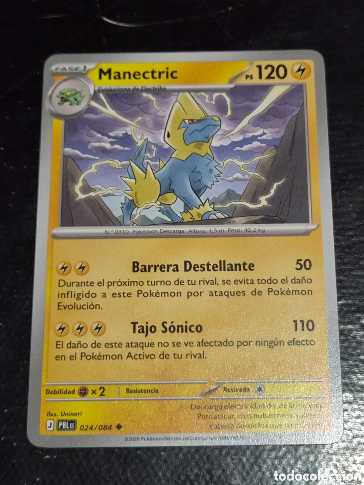 Trading cards: 24 - MANECTRIC , POKEMON OSCURIDAD ABSOLUTA