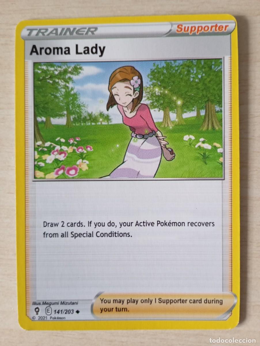 Trading cards: Carta Pok&eacute;mon Trainer Aroma Lady Proxy