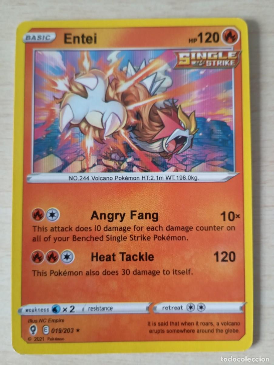 Trading cards: Carta Pok&eacute;mon Entei Proxy