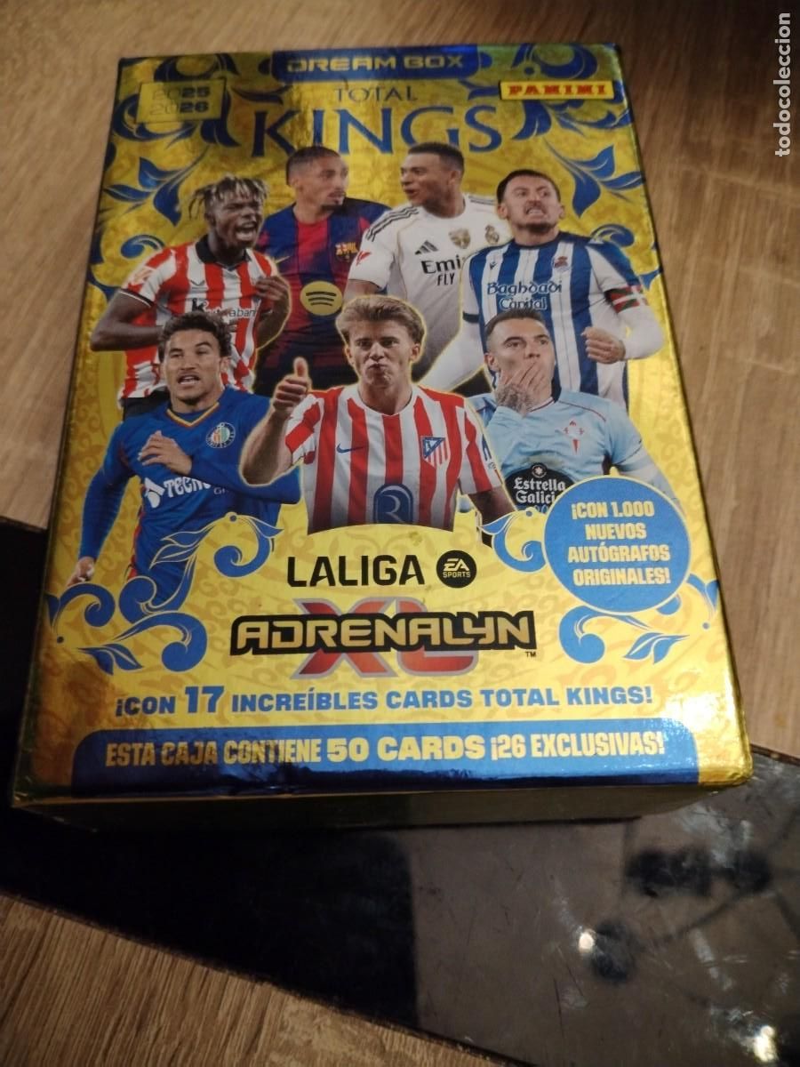 Trading cards: Adrenalyn xl 2025/26 - lote de cincuenta y dos cartas diferentes nuevas