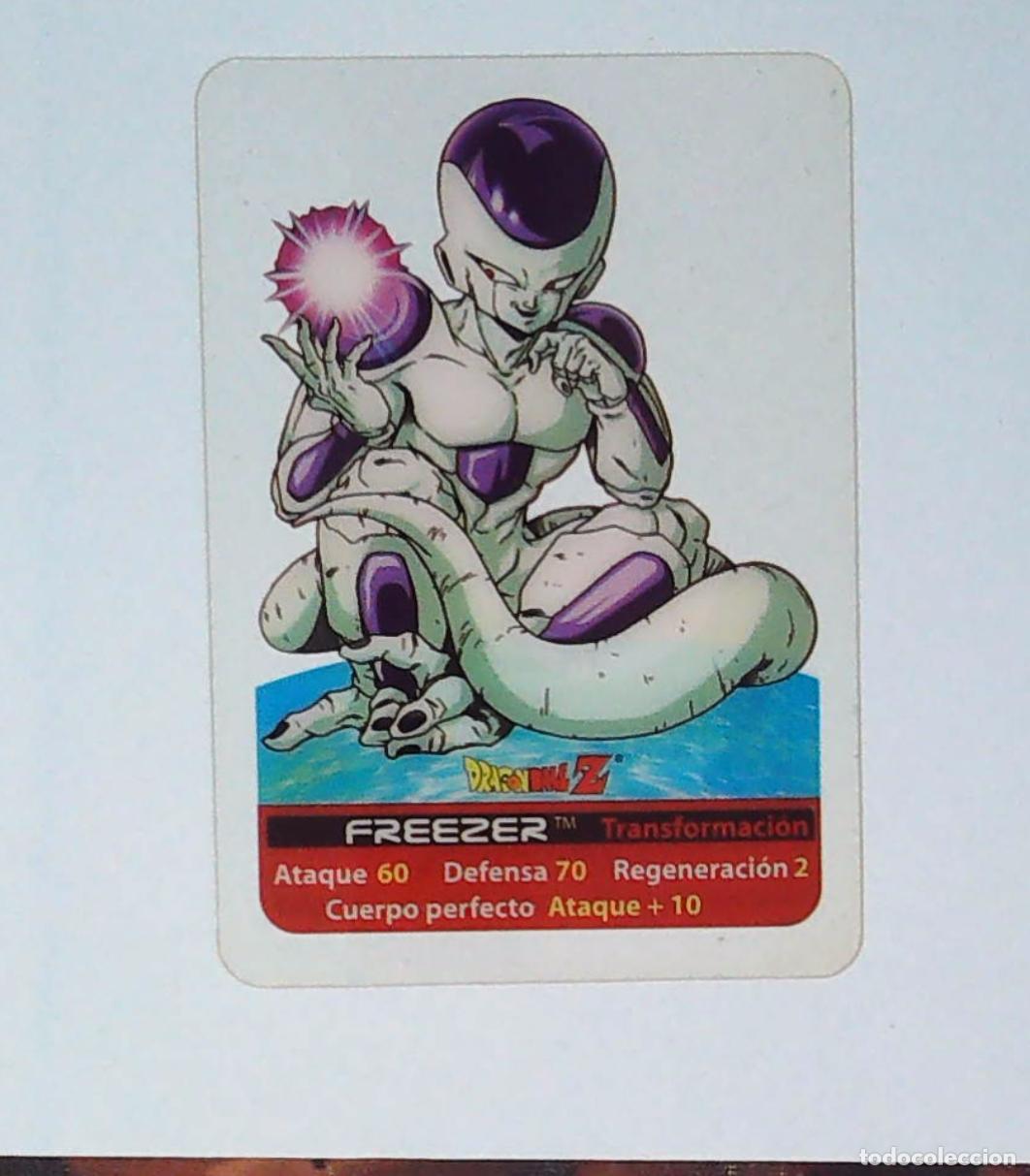 Trading cards: lamin card lamincards edibas dragon ball z bola de dragon serie 1 freezer 54