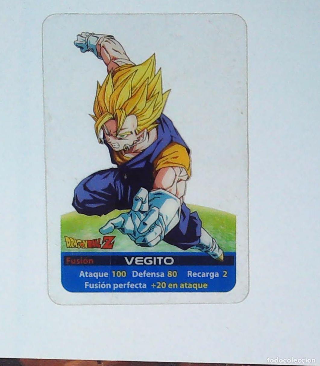 Trading cards: lamin card lamincards edibas dragon ball z bola de dragon serie 2 oro 56 vegito