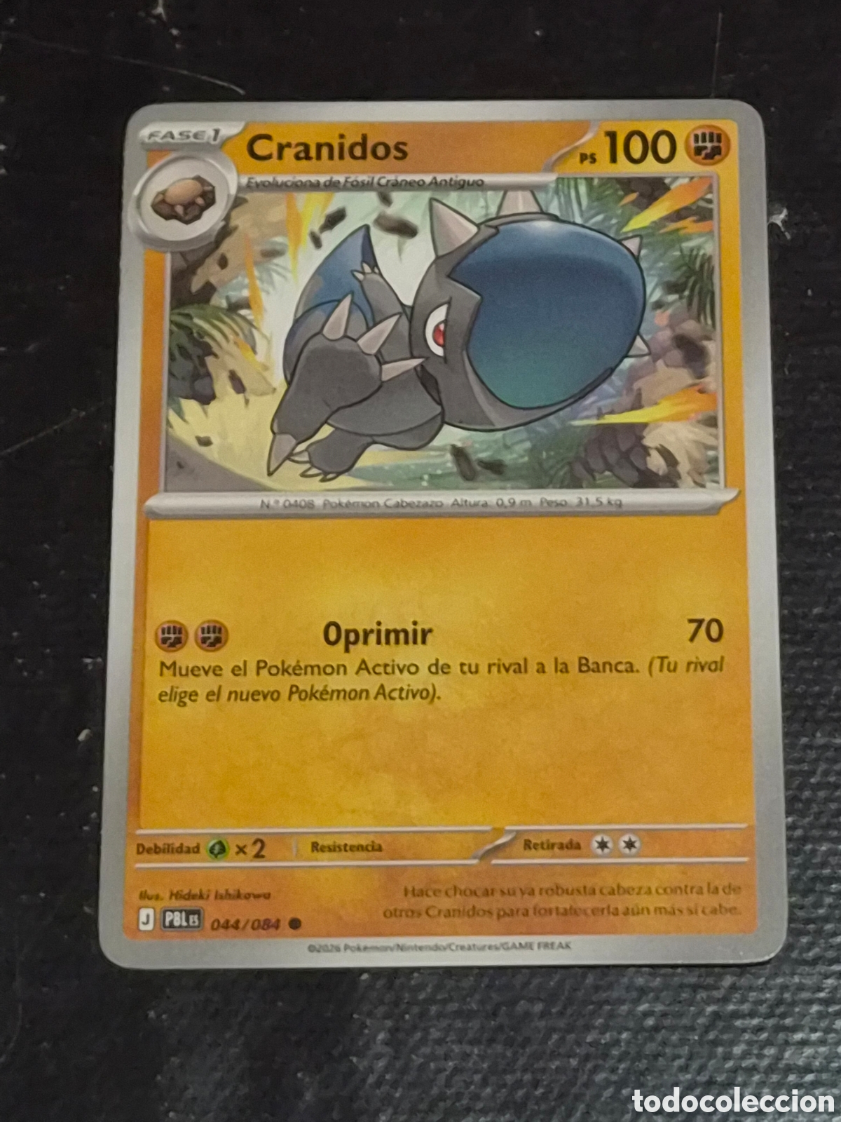 Trading cards: 44 - CRANIDOS , POKEMON OSCURIDAD ABSOLUTA