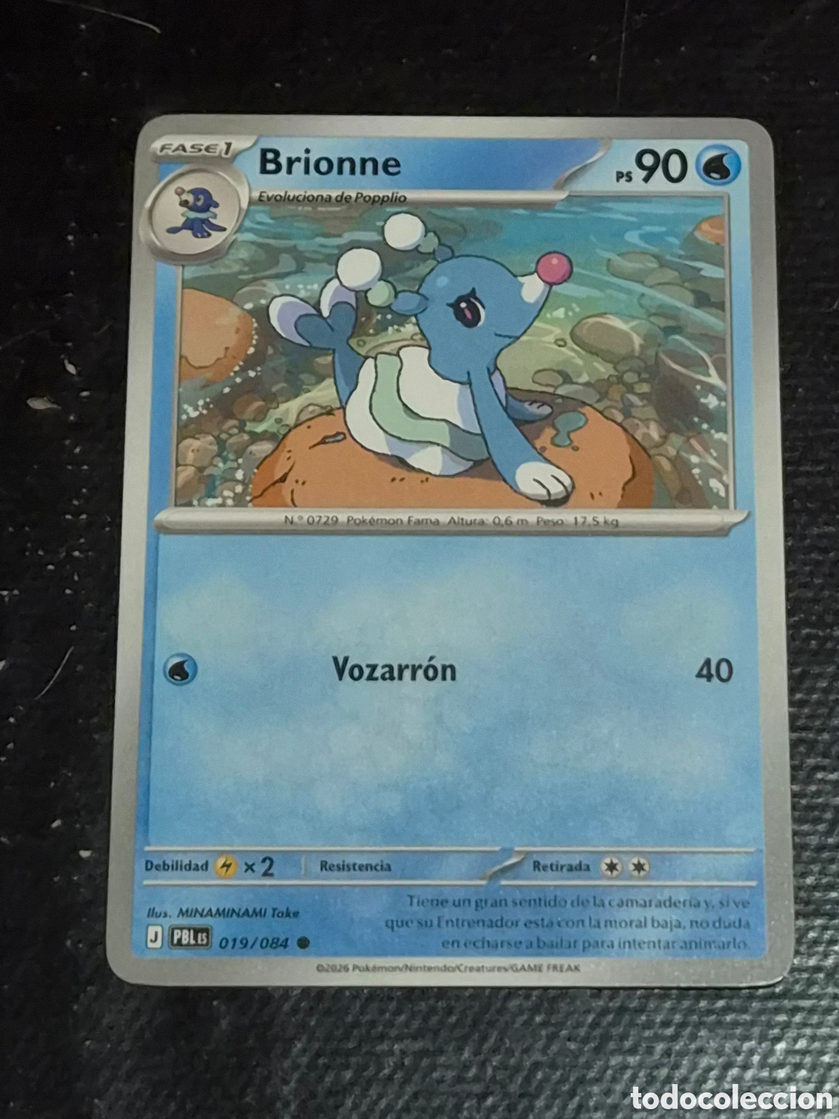 Trading cards: 19 - BRIONNE. , POKEMON OSCURIDAD ABSOLUTA