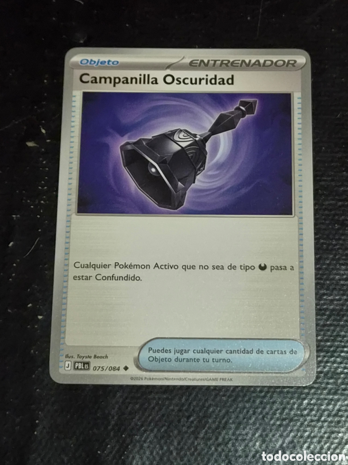 Trading cards: 75 - CAMPANILLA OSCURIDAD, POKEMON OSCURIDAD ABSOLUTA