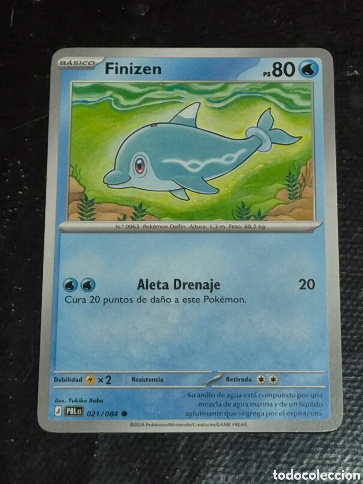 Trading cards: 21 - FINIZEN , POKEMON OSCURIDAD ABSOLUTA