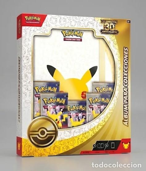 Trading cards: Album pokemon 30 aniversario. Espa&ntilde;ol. Nuevo, sellado.