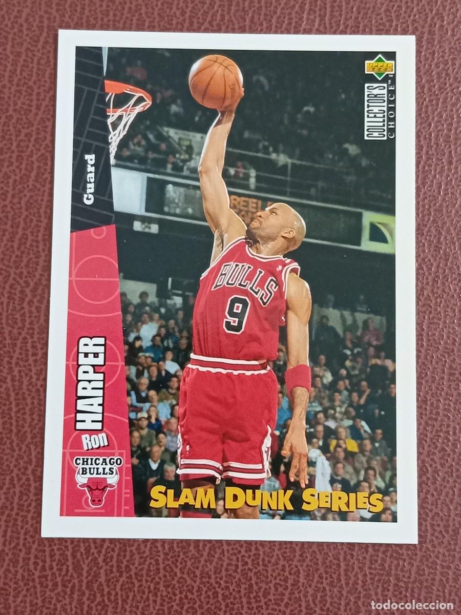 Trading cards: Card 3 Ron Harper Upper Deck 1996-97 Slam Dunk Series