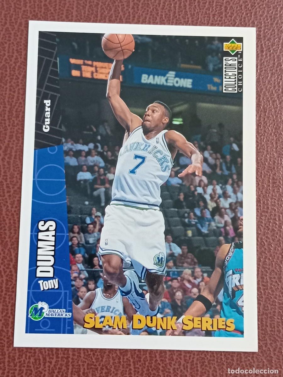 Trading cards: Card 8 Tony Dumas Upper Deck 1996-97 Slam Dunk Series
