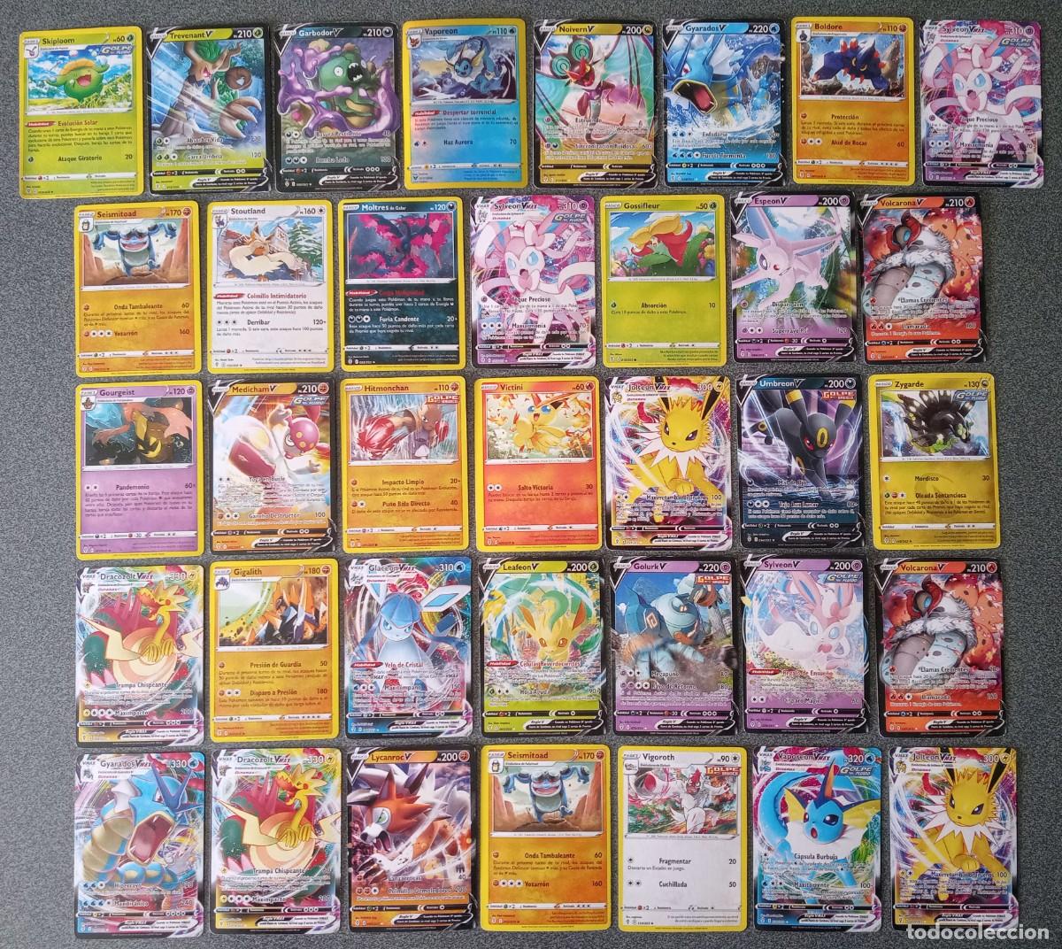 Trading cards: Lote cartas Pokemon no originales