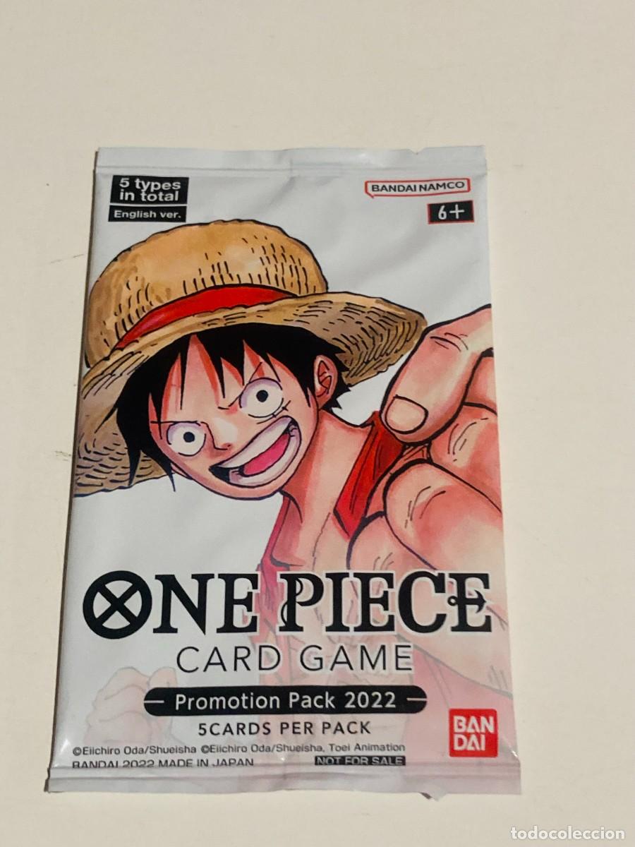 Trading cards: Sobre One Piece TCG - Promotion Pack 2022 (5 Cards) - SELLADO