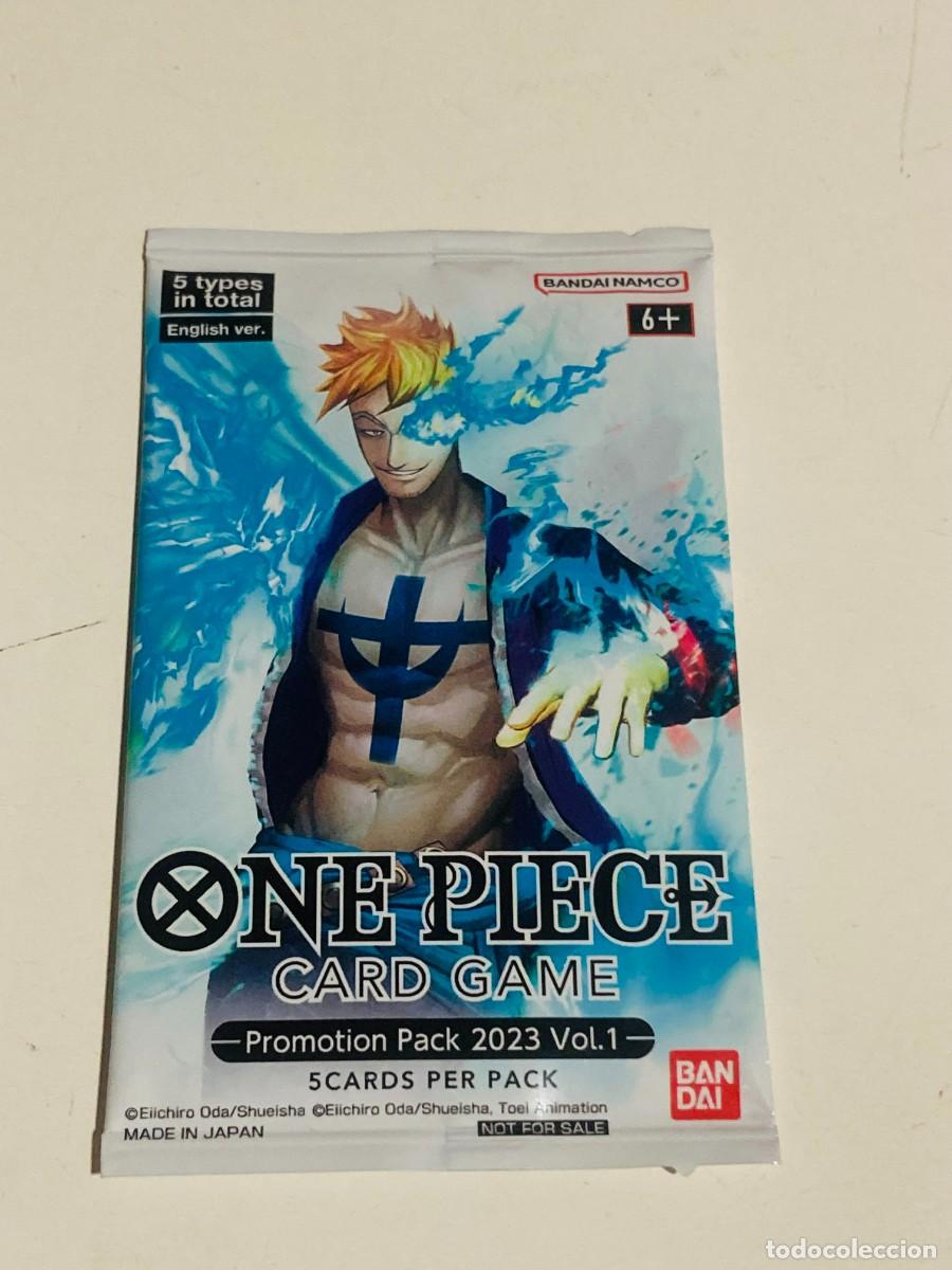 Trading cards: Sobre One Piece TCG - Promotion Pack 2023 Vol.1 (5 Cards) - SELLADO