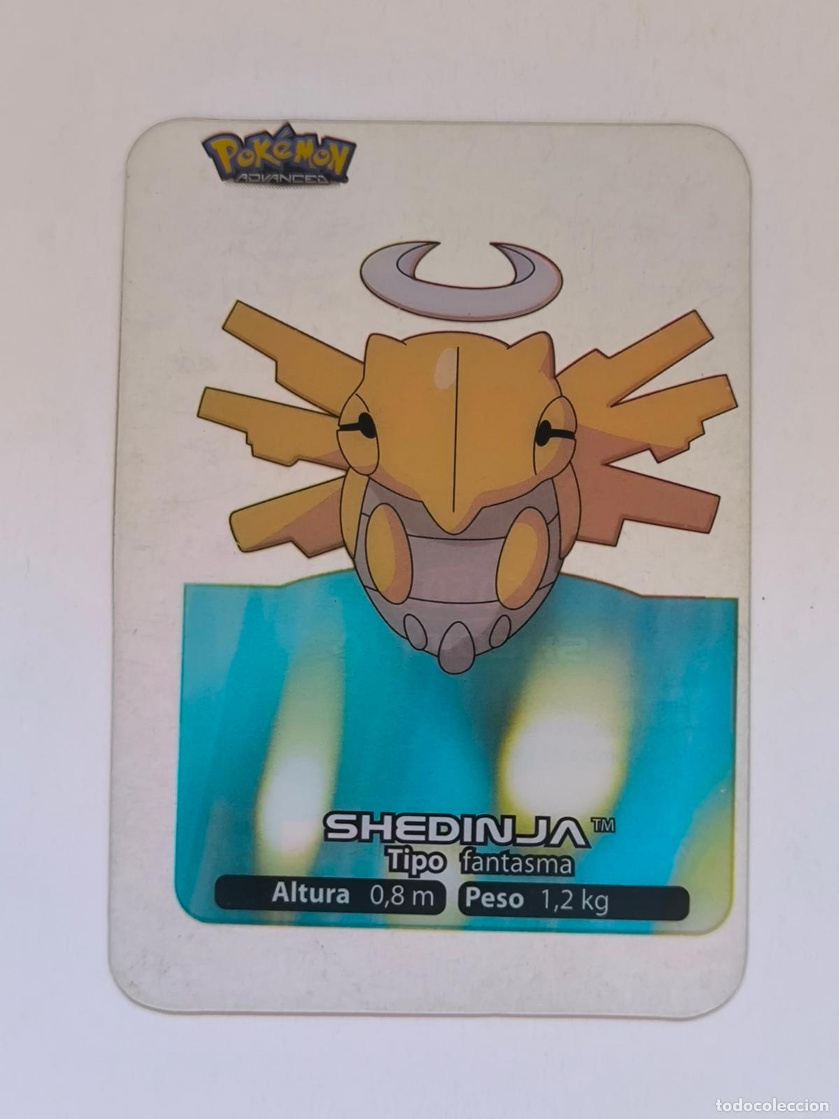 Trading cards: POKEMON ADVANCED LAMINCARDS - N&ordm; 050 / 50 SHEDINJA - CARD / CARTA - EDIBAS 2006 (9ZC2)