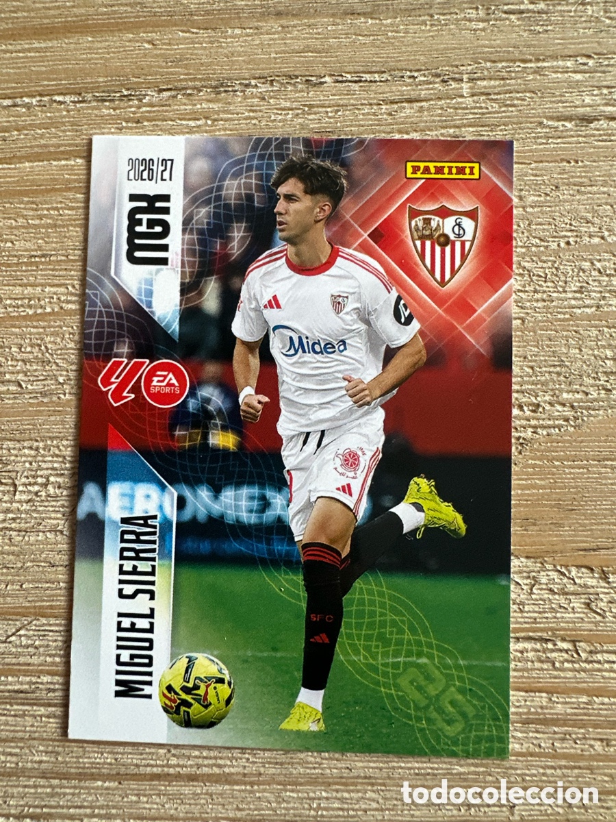Trading Cards: MIGUEL SIERRA SEVILLA 338 2&ordf; EDICION MEGACRACKS 2026/27 26-27 26 27 MGK PANINI