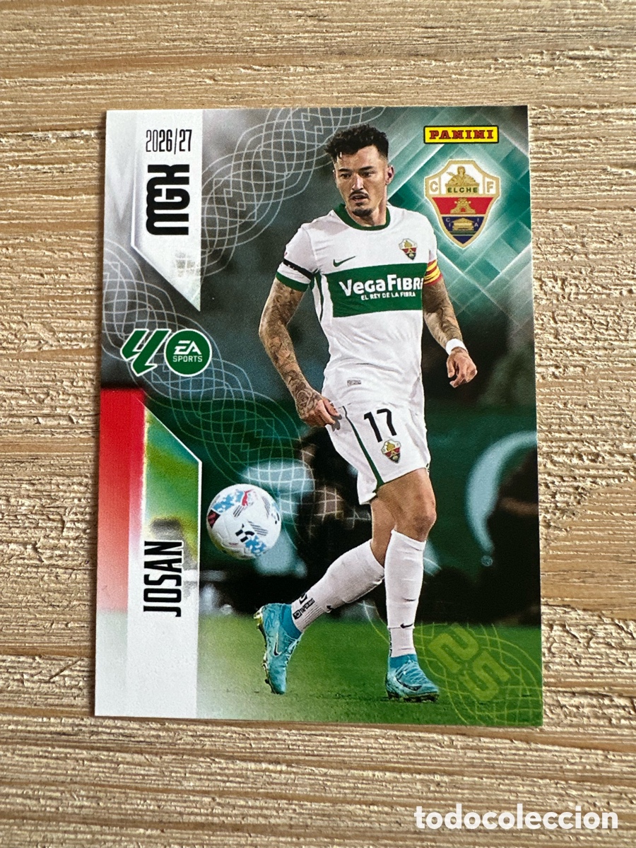 Trading Cards: JOSAN ELCHE 157 2&ordf; EDICION MEGACRACKS 2026/27 26-27 26 27 MGK PANINI