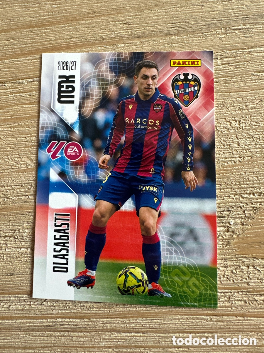 Trading Cards: OLASAGASTI LEVANTE 210 2&ordf; EDICION MEGACRACKS 2026/27 26-27 26 27 MGK PANINI
