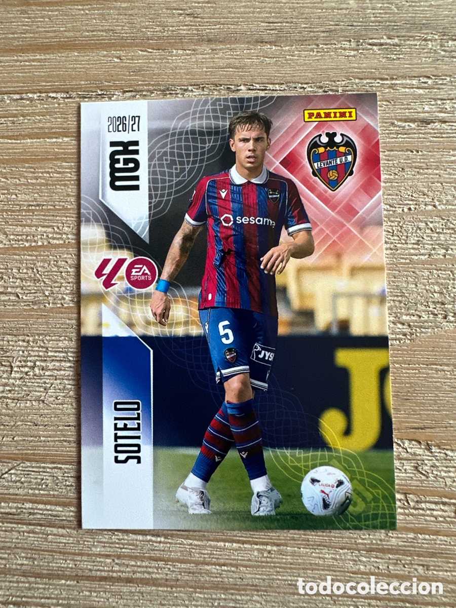 Trading Cards: SOTELO LEVANTE 209 2&ordf; EDICION MEGACRACKS 2026/27 26-27 26 27 MGK PANINI