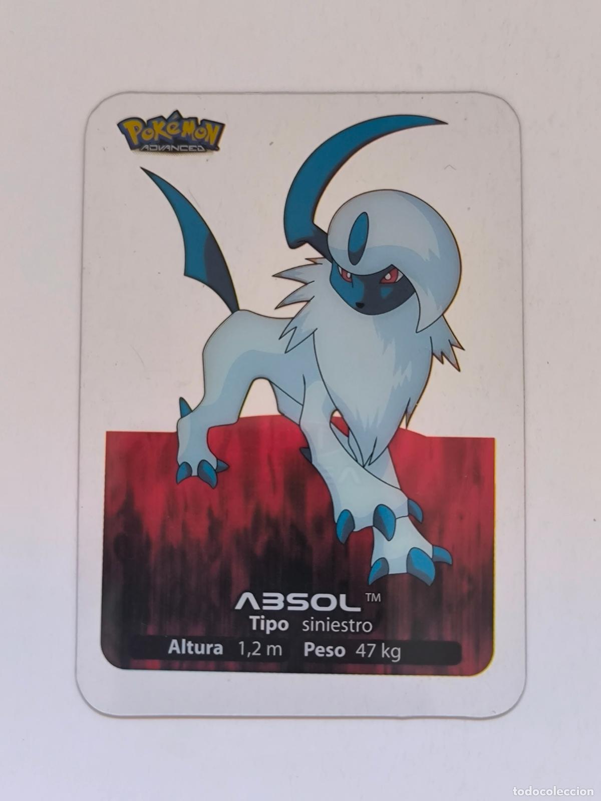Trading cards: POKEMON ADVANCED LAMINCARDS - N&ordm; 120 ABSOL - CARD / CARTA - EDIBAS 2006 (9ZC2)