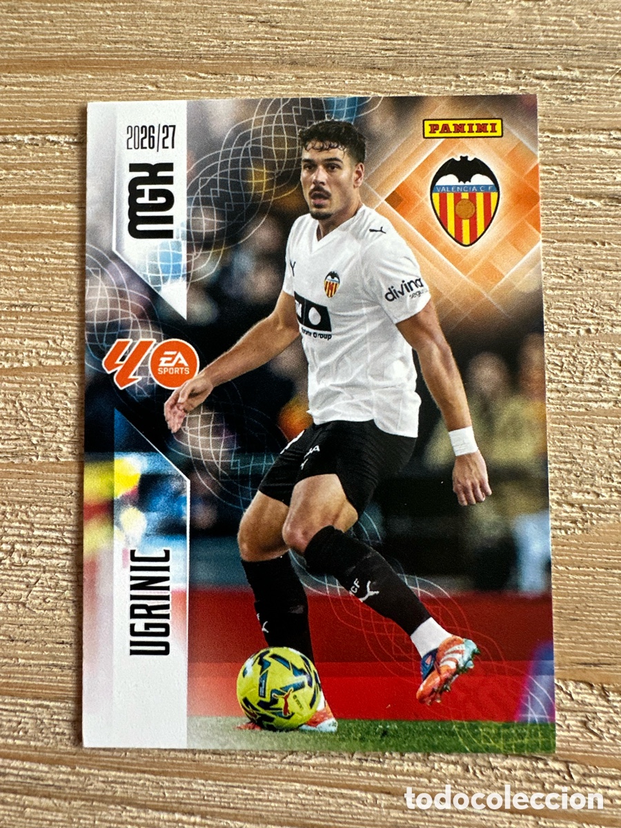Figurine Collezionabili: UGRINIC VALENCIA 356 2&ordf; EDICION MEGACRACKS 2026/27 26-27 26 27 MGK PANINI