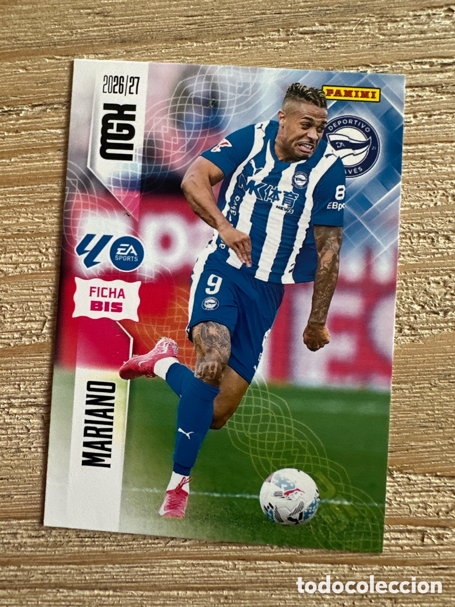 Cartas Colecion&aacute;veis: MARIANO ALAVES 34 BIS 2&ordf; EDICION MEGACRACKS 2026/27 26-27 26 27 MGK PANINI