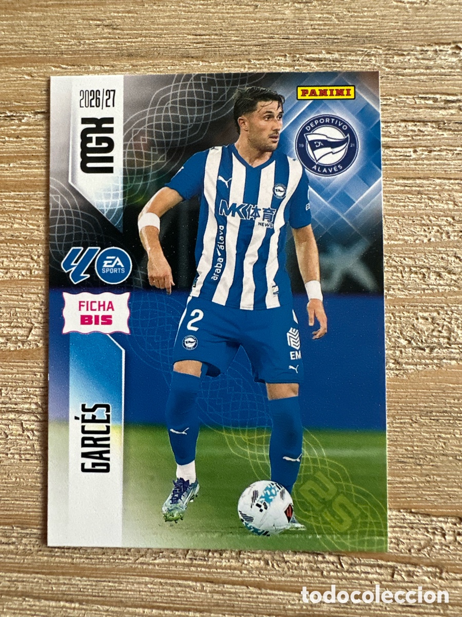 Cartas Colecion&aacute;veis: GARCES ALAVES 25 BIS 2&ordf; EDICION MEGACRACKS 2026/27 26-27 26 27 MGK PANINI