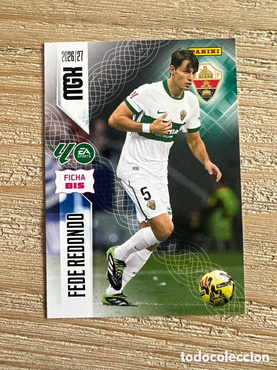 Trading cards: FEDE REDONDO ELCHE 152 BIS 2&ordf; EDICION MEGACRACKS 2026/27 26-27 26 27 MGK PANINI