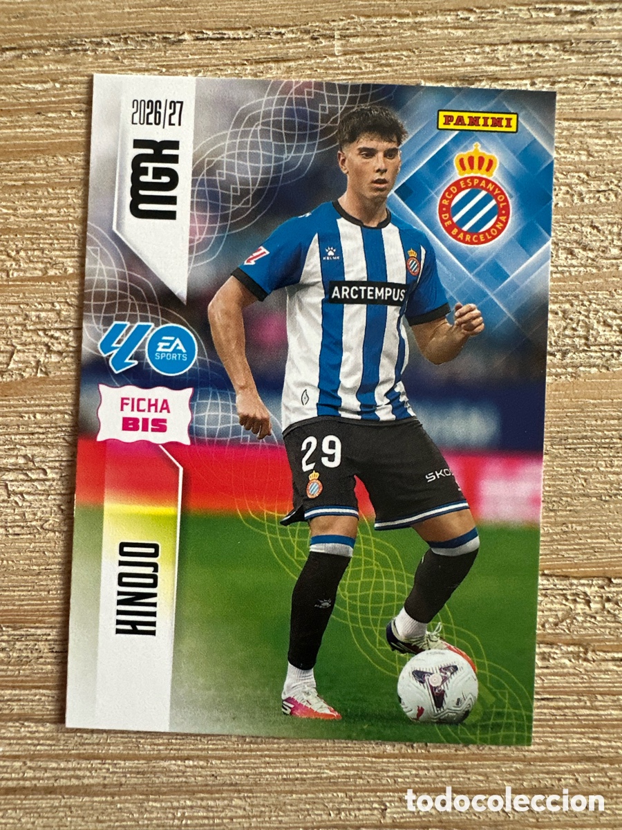 Trading cards: HINOJO ESPANYOL 170 BIS 2&ordf; EDICION MEGACRACKS 2026/27 26-27 26 27 MGK PANINI