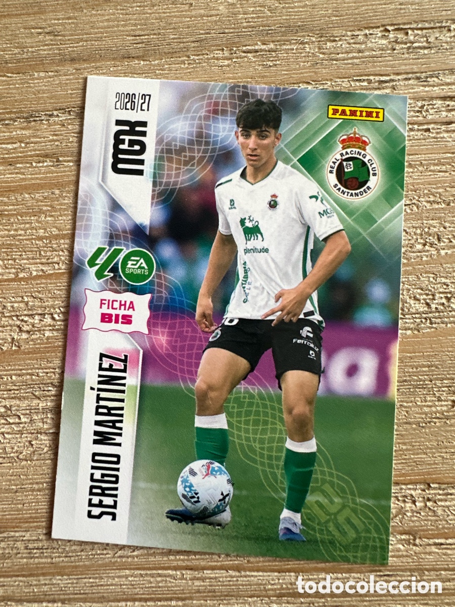 Trading cards: SERGIO MARTINEZ RACING 283 BIS 2&ordf; EDICION MEGACRACKS 2026/27 26-27 26 27 MGK PANINI