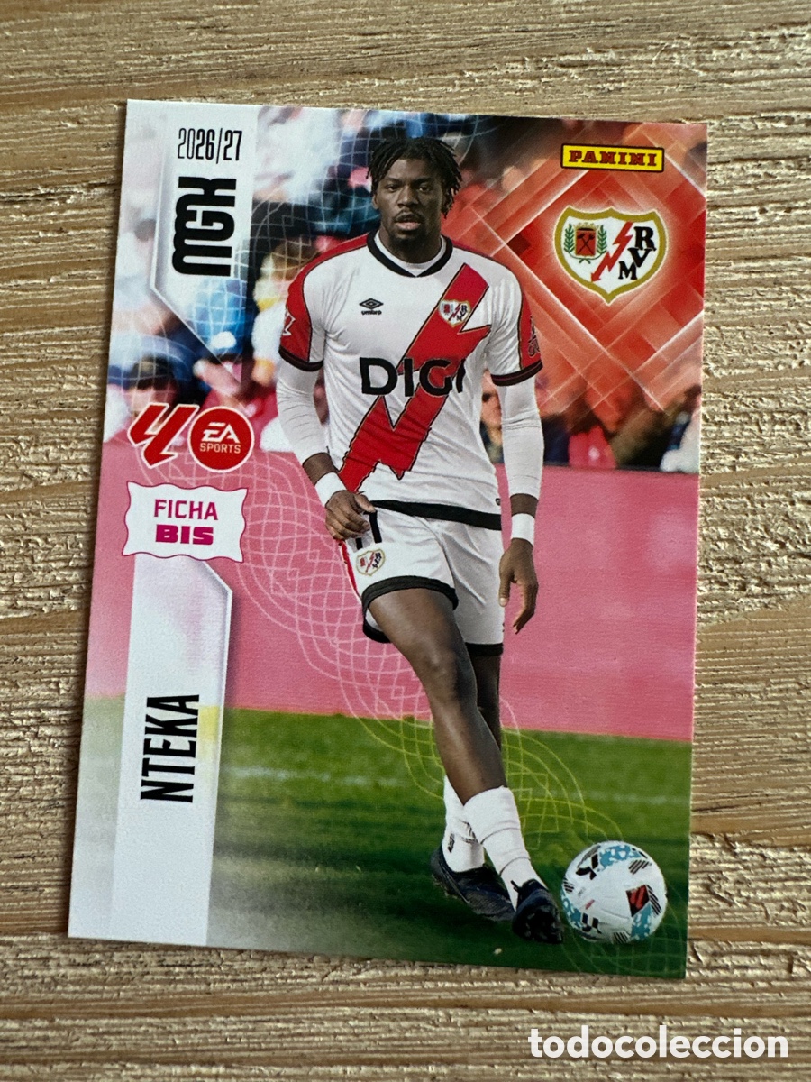 Trading cards: NTEKA RAYO 297 BIS 2&ordf; EDICION MEGACRACKS 2026/27 26-27 26 27 MGK PANINI