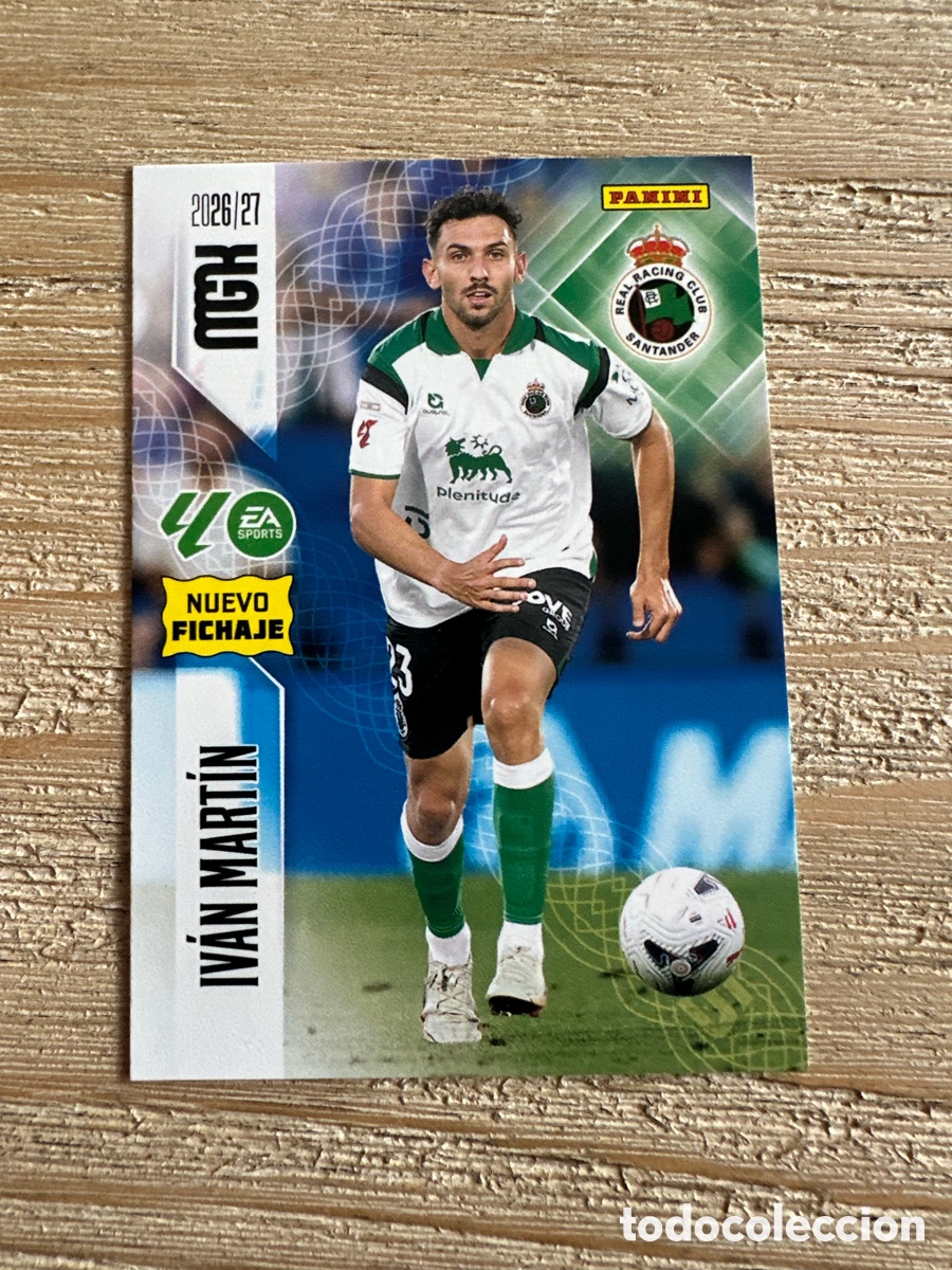 Trading cards: IVAN MARTIN RACING 481 NUEVO FICHAJE 2&ordf; EDICION MEGACRACKS 2026/27 26-27 26 27 MGK PANINI