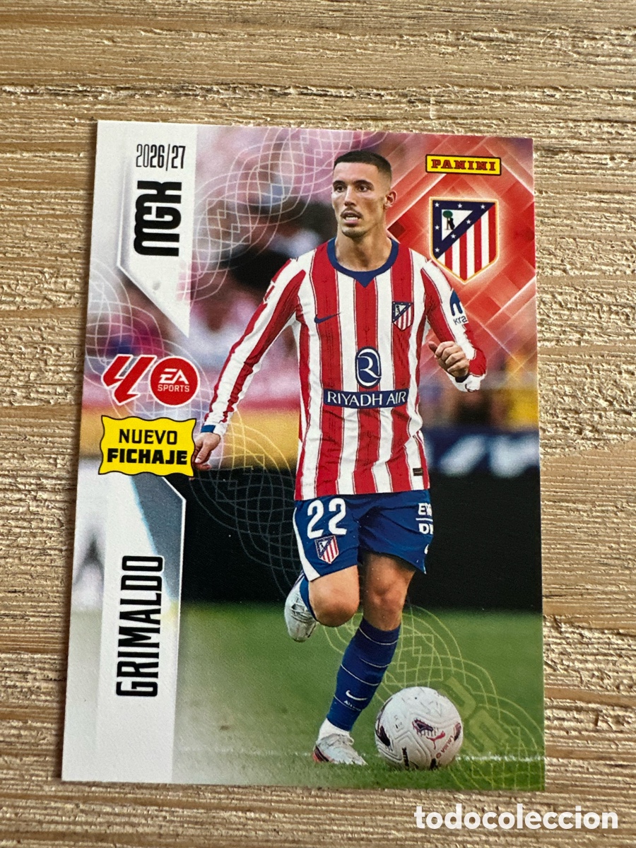 Trading cards: GRIMALDO AT MADRID 459 NUEVO FICHAJE 2&ordf; EDICION MEGACRACKS 2026/27 26-27 26 27 MGK PANINI