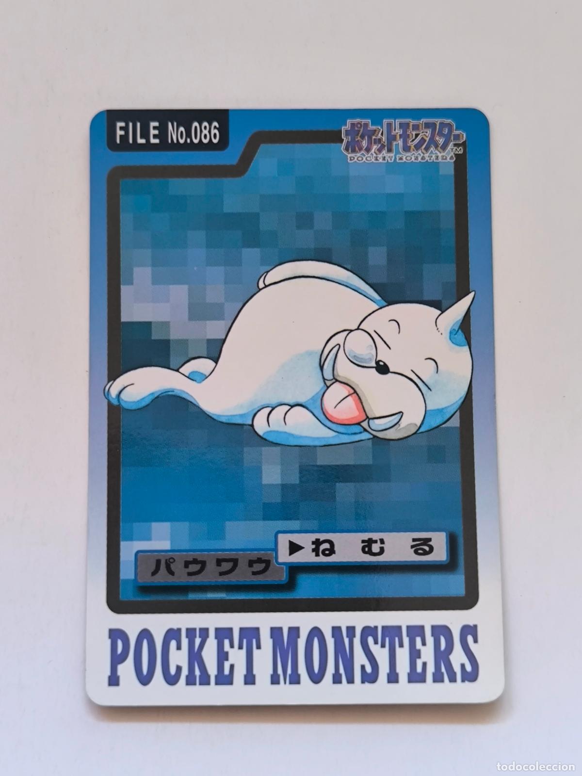 Trading cards: POKEMON POCKET MONSTERS - N&ordm; 086 / 86 SEEL - CARDDASS / CARD / 1997 BANDAI JAPON (O7B1w)