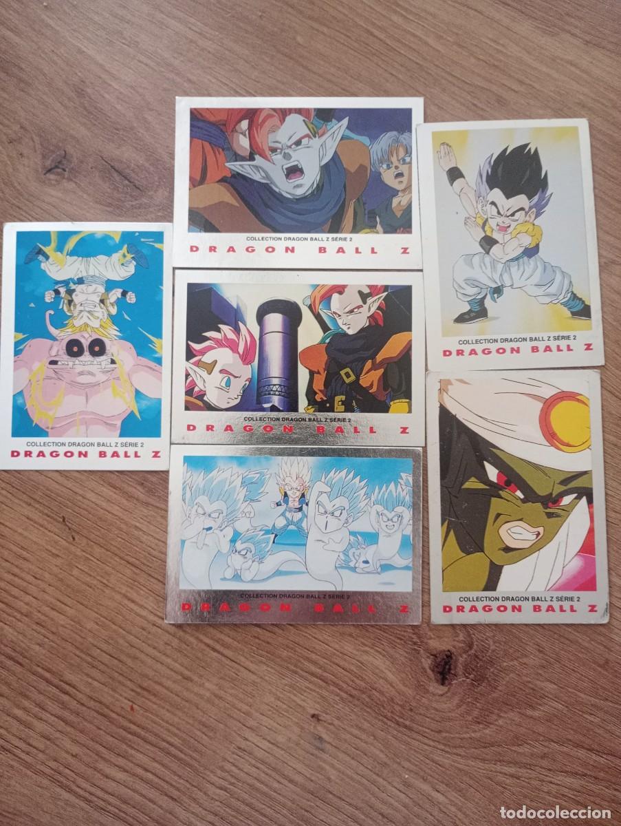 Trading cards: Lote 6 cartas Dragon Ball Z - Serie 2 Plata (Panini)