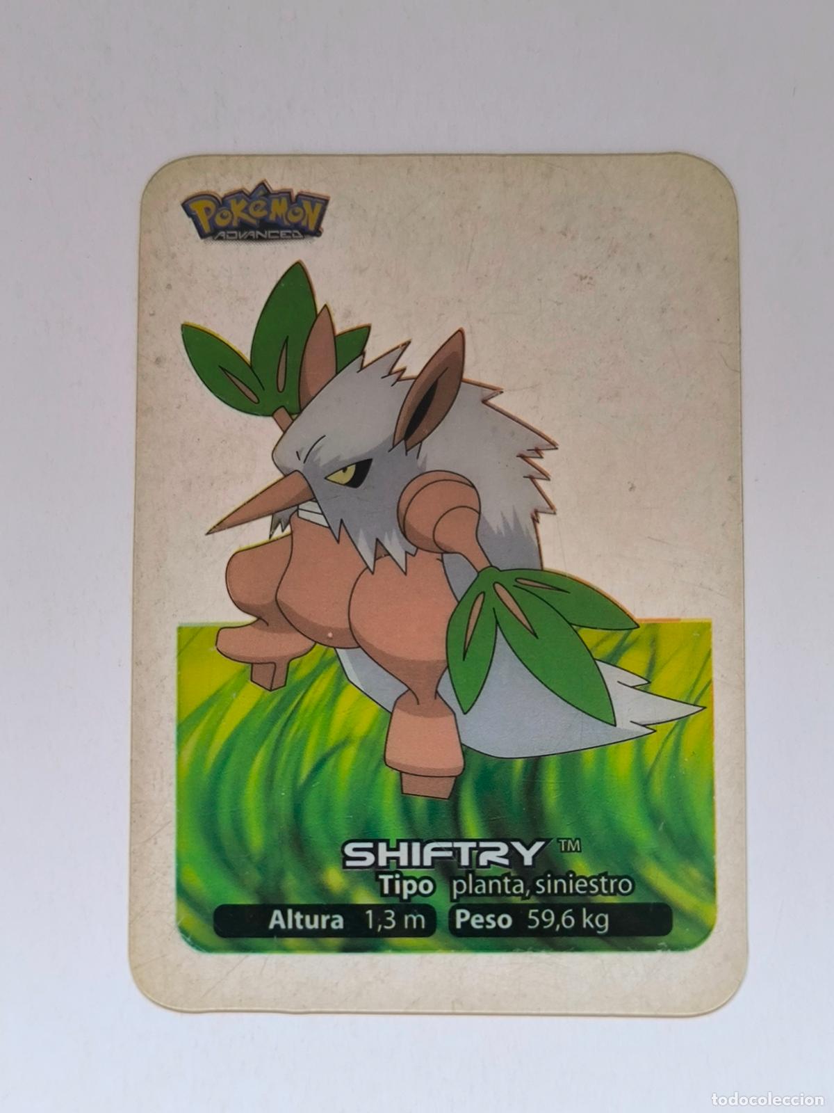 Trading cards: POKEMON ADVANCED LAMINCARDS - N&ordm; 033 / 33 SHIFTRY - CARD / CARTA - EDIBAS 2006 (9ZC3)