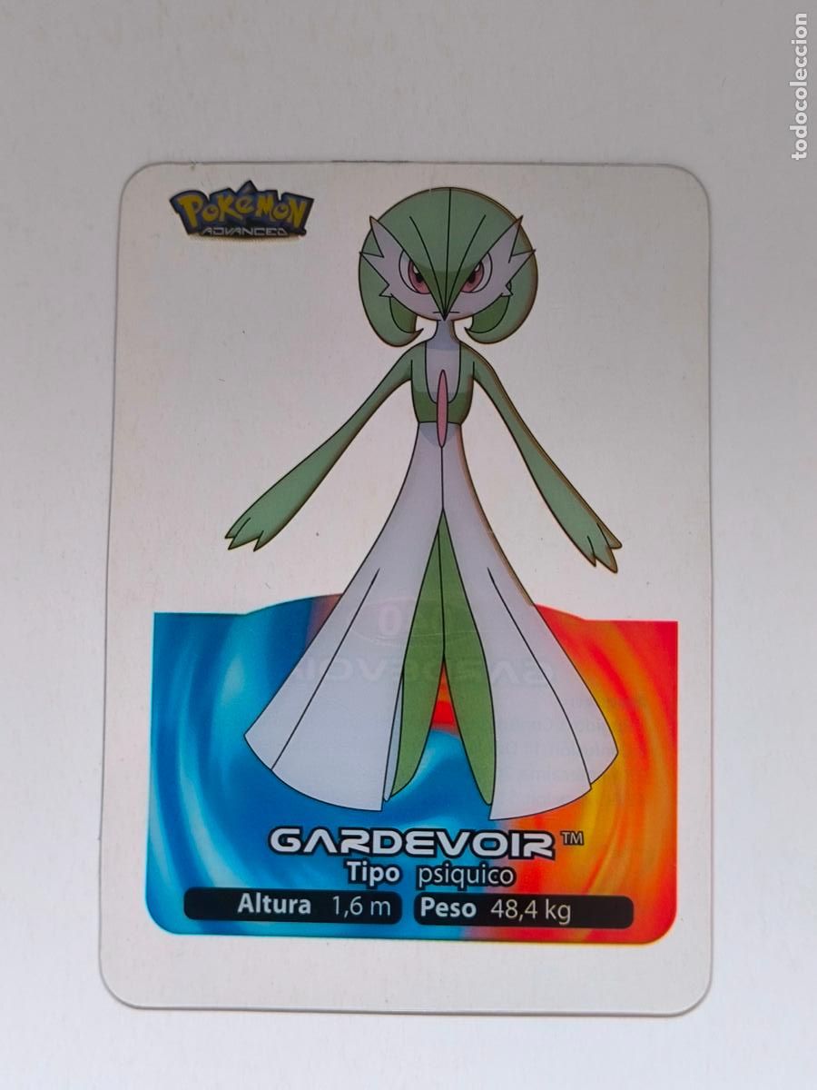 Trading cards: POKEMON ADVANCED LAMINCARDS - N&ordm; 040 / 40 GARDEVOIR - CARD / CARTA - EDIBAS 2006 (9ZC3)