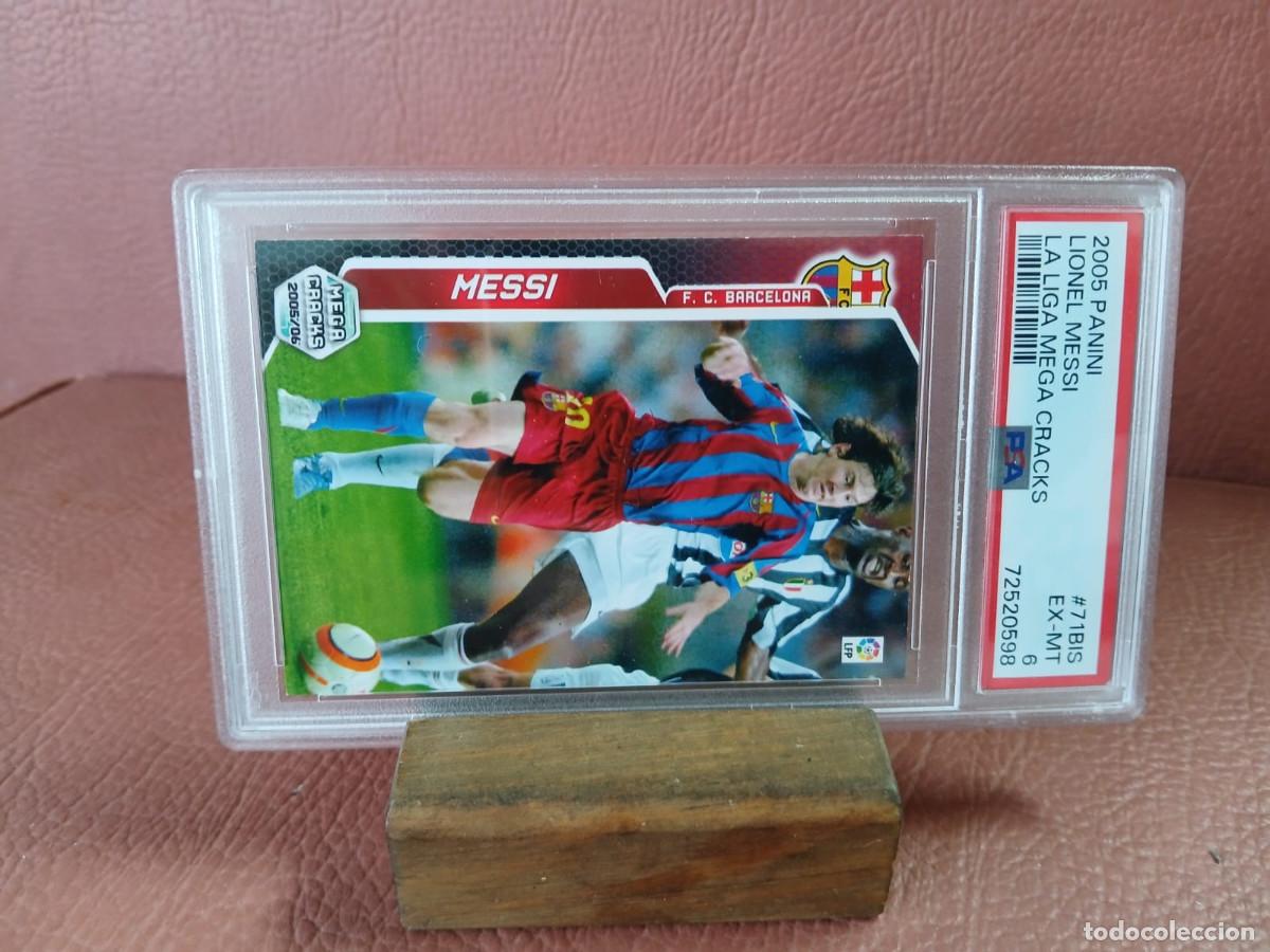 Trading cards: 2005 PANINI. 71BIS LEO MESSI. LA LIGA MEGA CRACKS psa 6