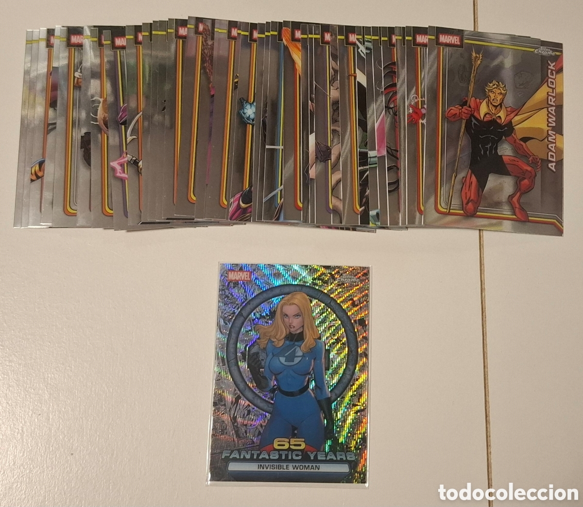 Trading cards: Topps Marvel Chrome 2026 lote 37 cards