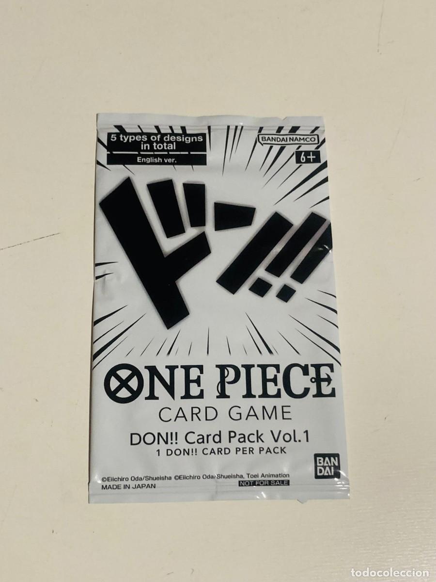 Trading cards: Sobre One Piece TCG - DON!! Card Pack Vol.1 Promo - SELLADO