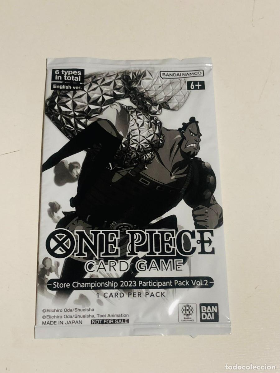 Trading cards: Sobre One Piece TCG - Store Championship 2023 Participant Pack Vol.2