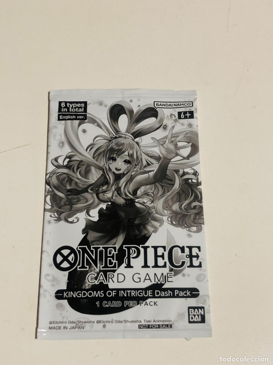 Trading cards: Sobre One Piece TCG - Kingdoms of Intrigue Dash Pack OP-04 - SELLADO