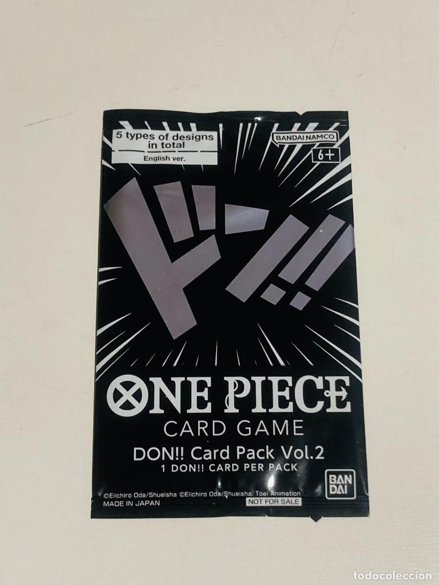 Trading cards: Sobre One Piece TCG - DON!! Card Pack Vol.2 Promo - SELLADO