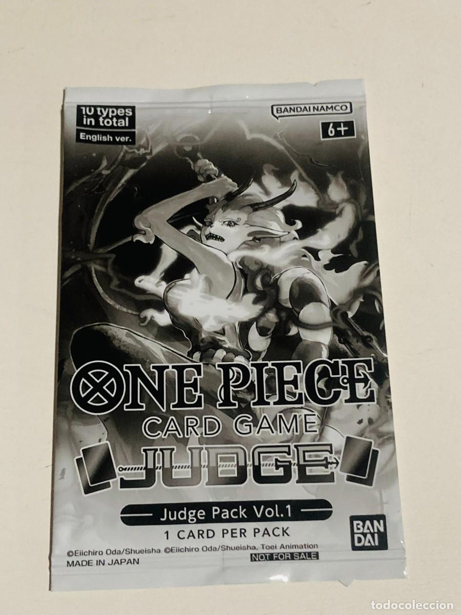Trading cards: Sobre One Piece TCG - Judge Pack Vol.1 Promo