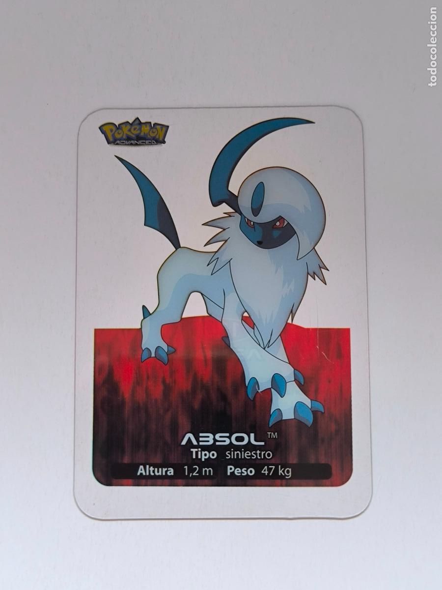 Trading cards: POKEMON ADVANCED LAMINCARDS - N&ordm; 120 ABSOL - CARD / CARTA - EDIBAS 2006 (9ZC3)