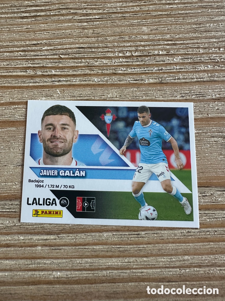 Cartas Colecion&aacute;veis: GALAN CELTA DE VIGO FICHAJE 37 3&ordf; EDICION LIGA ESTE 2026/27 26-27 26 27 PANINI
