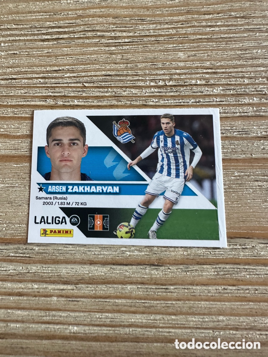 Trading cards: ZAKHARYAN REAL SOCIEDAD 2&ordf; EDICION LIGA ESTE 2026/27 26-27 26 27 PANINI